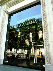 Dolce & Gabbana at Paris 54 Avenue Montaigne, Paris